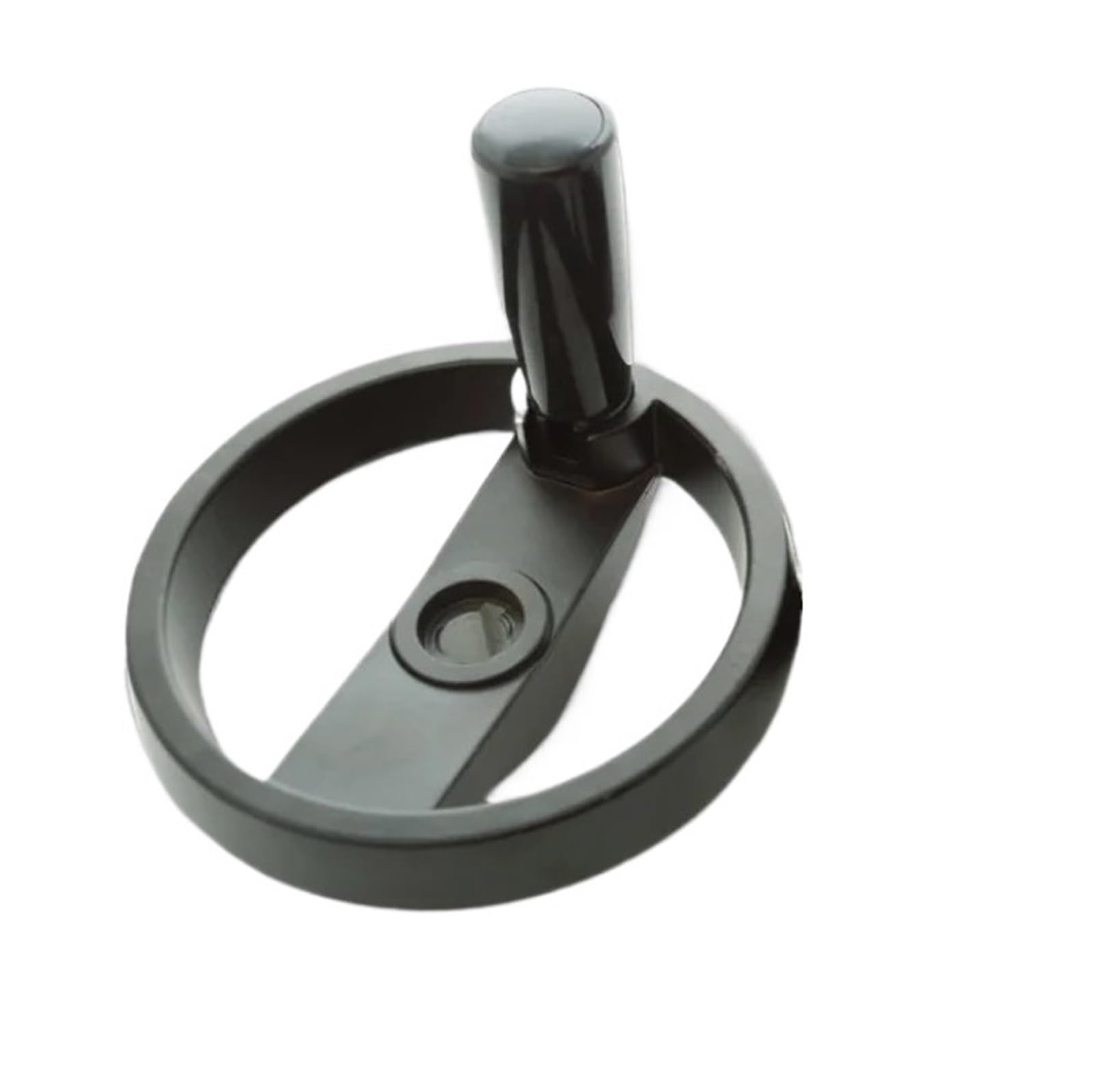 WUDCW Hollow/Solid Handwheel Aluminum Alloy Hand Crank Machine Handwheel 4Keyway 12 * 125 for Lathe Machine Tool(Hollow)