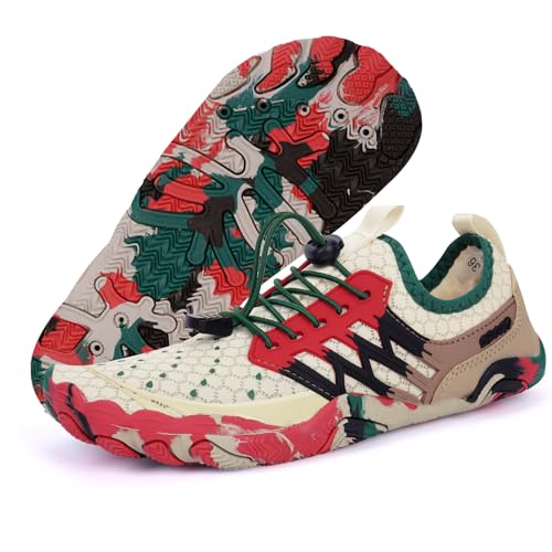Image of Orgone Hike Footwear Barefoot Shoes Womens Mens, Pro Shoes Women Men Barefoot Hike Shoes Travel Shoes, Healthy & Non-Slip Breathable Barefoot Shoes, Camel A09