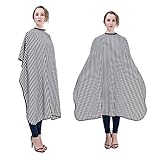 material para peluqueria en once ✅Mantón de nylon impermeable: el agua es un tejido de nylon sedoso y con cuentas. Después de usarlo, simplemente remójalo en agua. Fácil de limpiar y secar rápidamente. Adecuado para peluqueros de salón y para los que les gusta cortarse el cabello en casa.