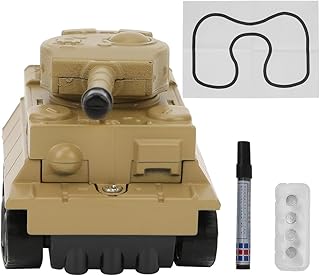 Aeun Inductive Line Tracking Robot Induction Draw Line Toy Safe and Environmentally Friendly children's Induction Pen Tracking Robot (777-006 tank)
