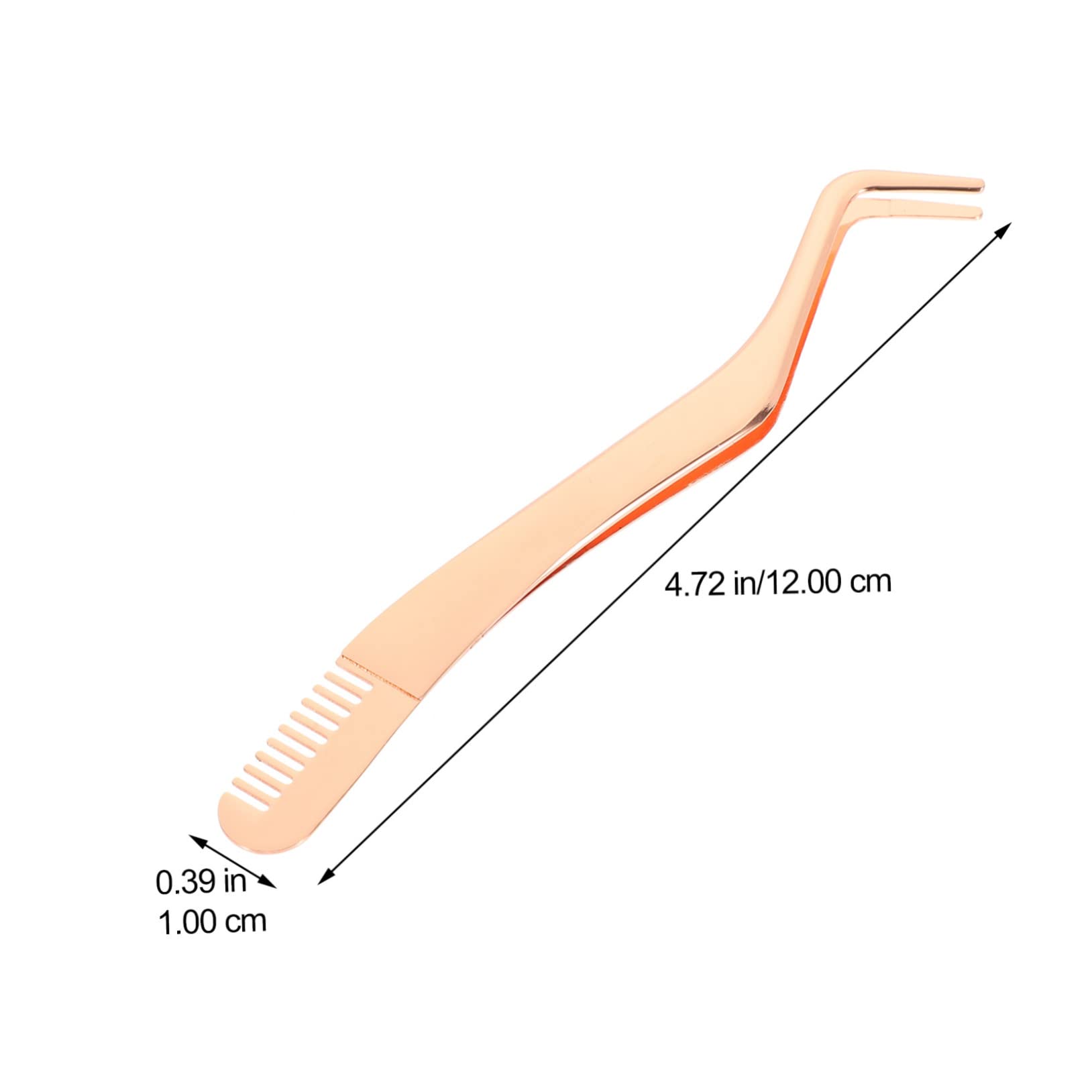 LIFKOME Eyelash Extension Tweezers Comb 1 Lash Tweezers Comb Precision Tool for Easy Application