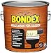 Produktbild Bondex Holzlasur für Außen Dunkelgrau 2,5 L für 32 m² | Hoher Wetter- und UV-Schutz | Natürliches Abwittern - kein Abplatzen | seidenmatt | Holzschutzlasur | Holzlasur