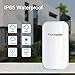 Outdoor Dual Band Wi-Fi Extender｜IP65 Weatherproof ｜Transmission Range Up to 280 feet｜Up to 4X More Bandwidth Than Single Band｜30 Devices｜Ethernet Port｜DC Power Supply｜USA Server