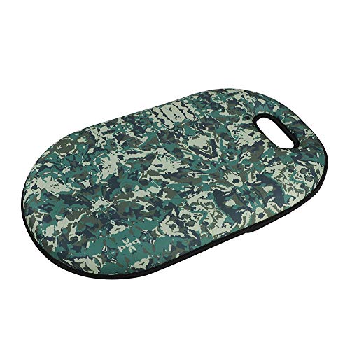 JYCRA Coussin de Jardin en Mousse à mémoire de Forme Confortable pour Le Jardinage, Le récurage des sols, Le Yoga 50x30x4.5cm Vert Militaire