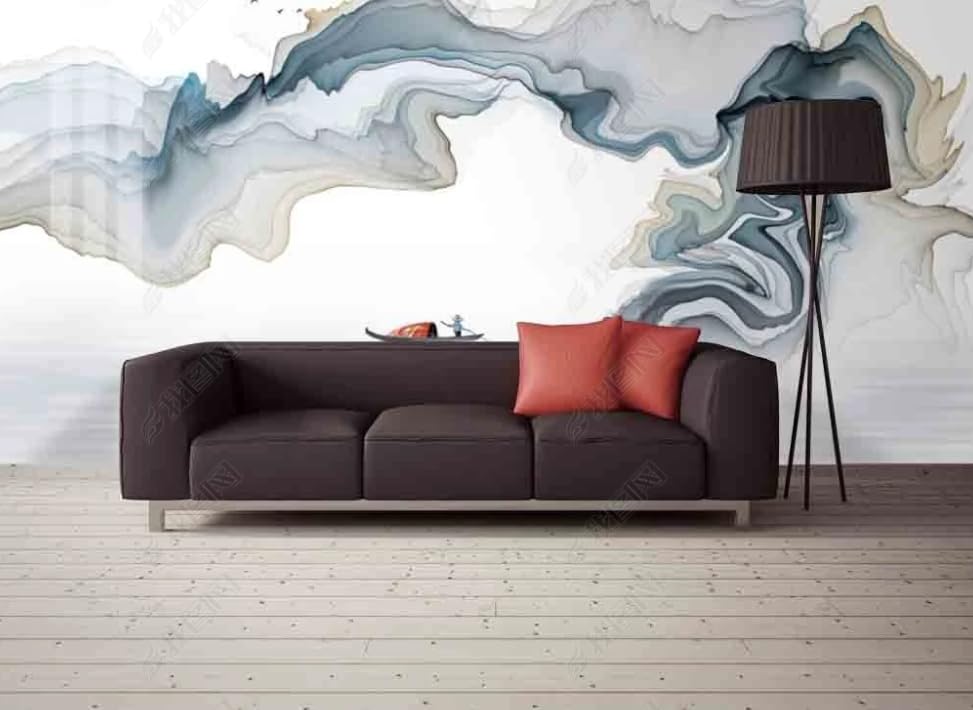 Papier peint intissé montagnes eaux de bon augure grand poster mural - 3