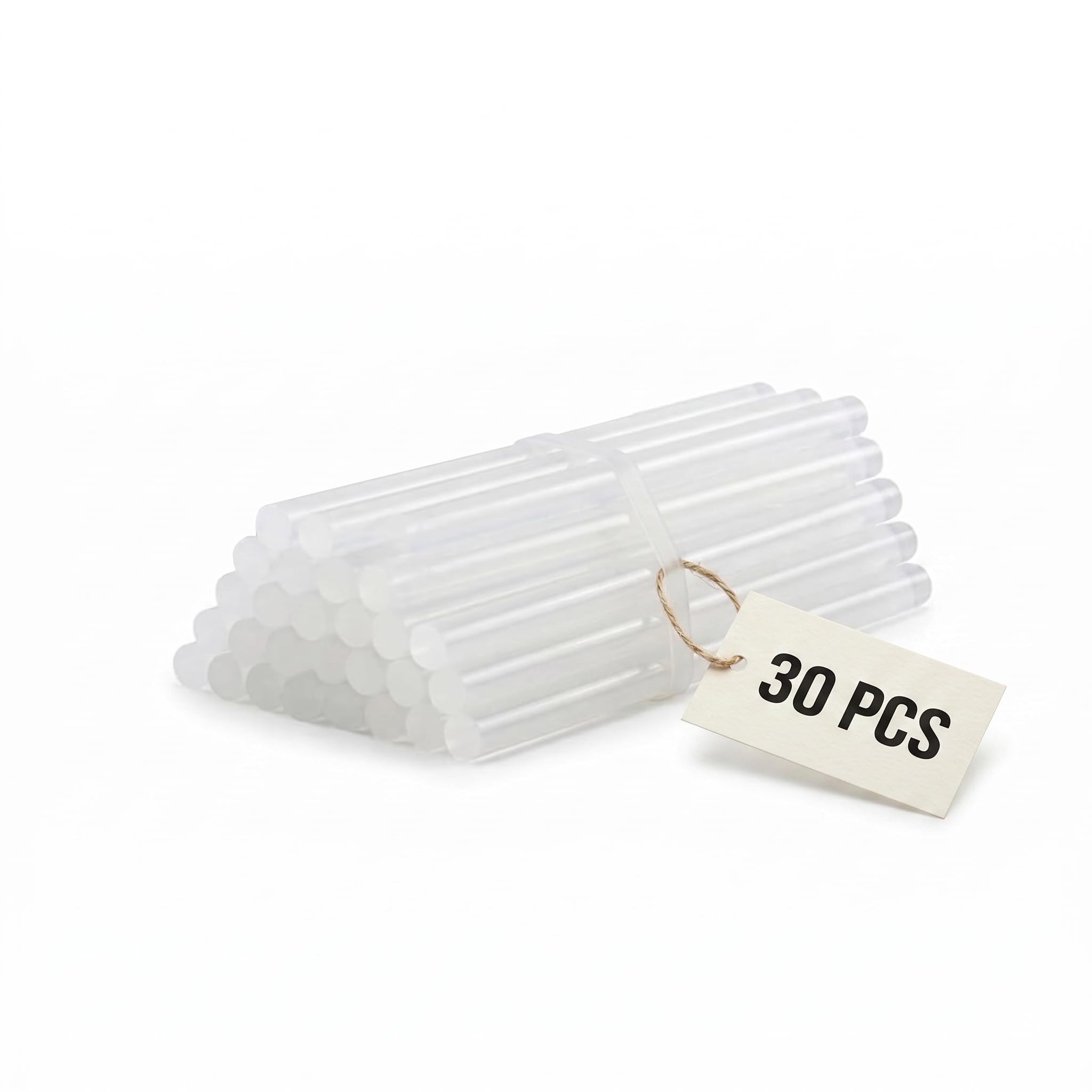 ApTechDeals - Bastoncini di colla a caldo multiuso, 30 pezzi, per pistola per colla a caldo (diametro 11 mm)