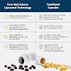 Core Med Science Liposomal Glutathione Supplement (500mg, 60 Capsules) - Pure Reduced Setria with Phospholipid Complex - Antioxidant Supplement for Energy, Brain Health, Skin & Liver Health