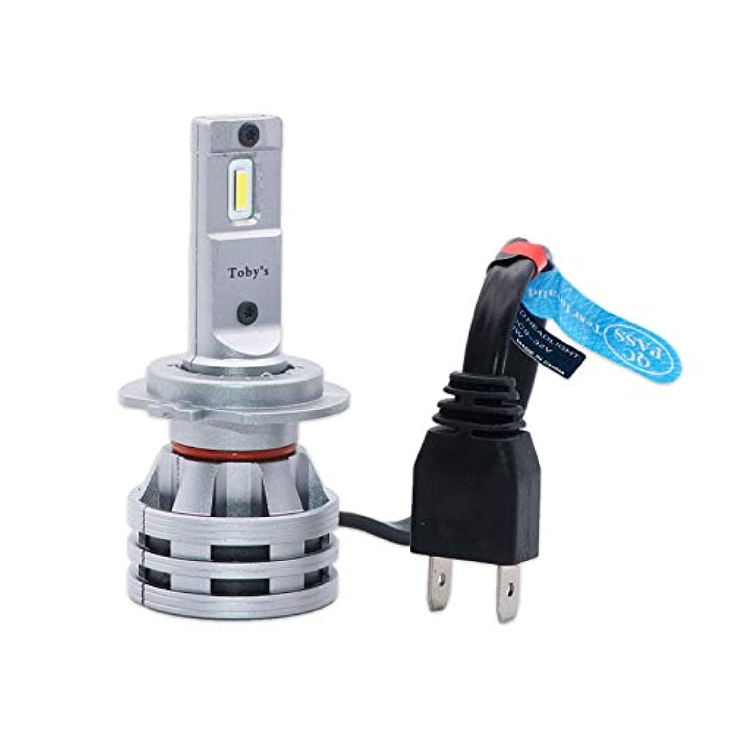 Toby's TM2 H7 Socket LED Headlight ZES CHIP Bulb inside LED Headlight 300w DC 9-32V