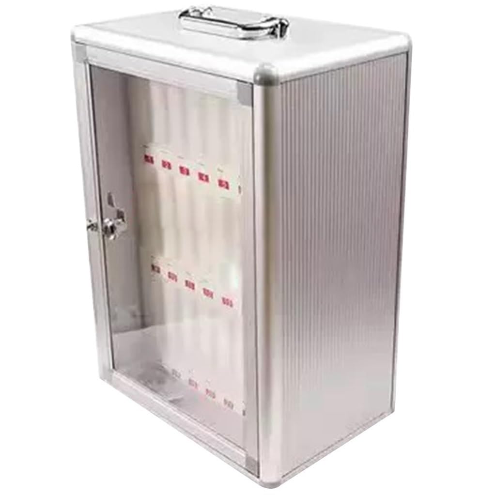 Caja de almacenamiento para teléfonos móviles de 8 a 60 ranuras, de aleación de aluminio, para guardar teléfonos móviles, organizador de escritorio multifuncional para conferencias, aulas, escuelas