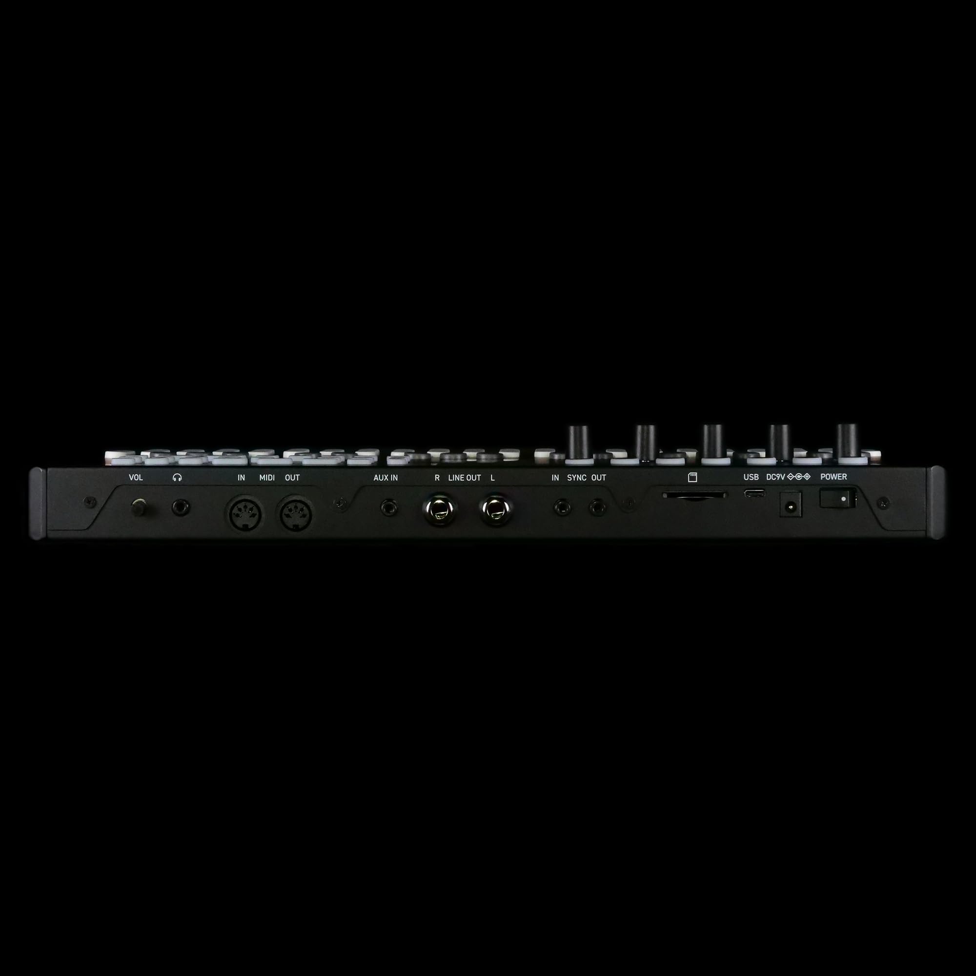 SONICWARE ELZ_1 play V2 „All Black“ Launch Edition – Limitierter Synthesizer mit 18 Sound Engines, Wavetable & Layer-Modus, 4-Track-Looper, Inkl. Hartschalenkoffer, Schwarz