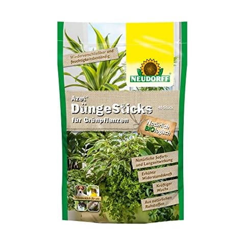 Neudorff Azet Dünge Sticks für Grünpflanzen natürliche Sofort- und Langzeitwirkung Cover