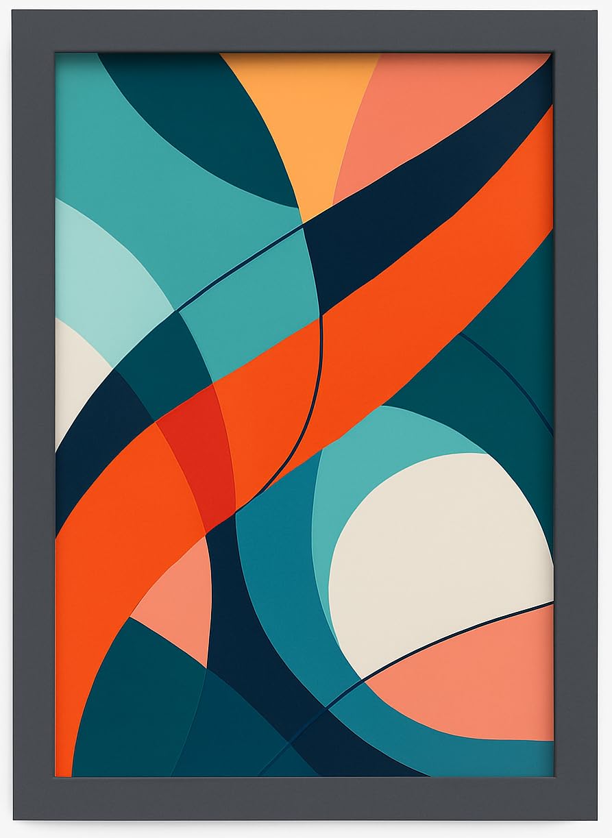 Modern Photo Frame for Wall and Tabletop Display Picture Certificate Poster Artwork Gallery Decor, Dark Grey, 20" x 14" (50.8 x 35.6cm)