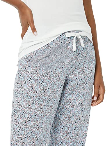 Image of Amazon Essentials Women's Cotton Pajama Pants, Breathable Poplin Sleep Pant with Drawstring Elastic Waist