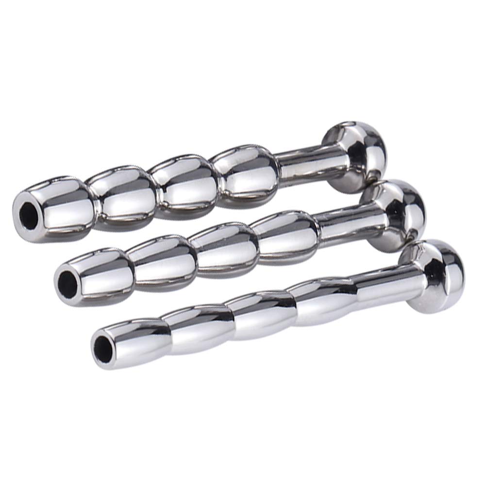 Roluck acciaio inox dilatatori uretrali set metallo catetere pene plug per uomini stimolazione uretrale masturbazione (A)