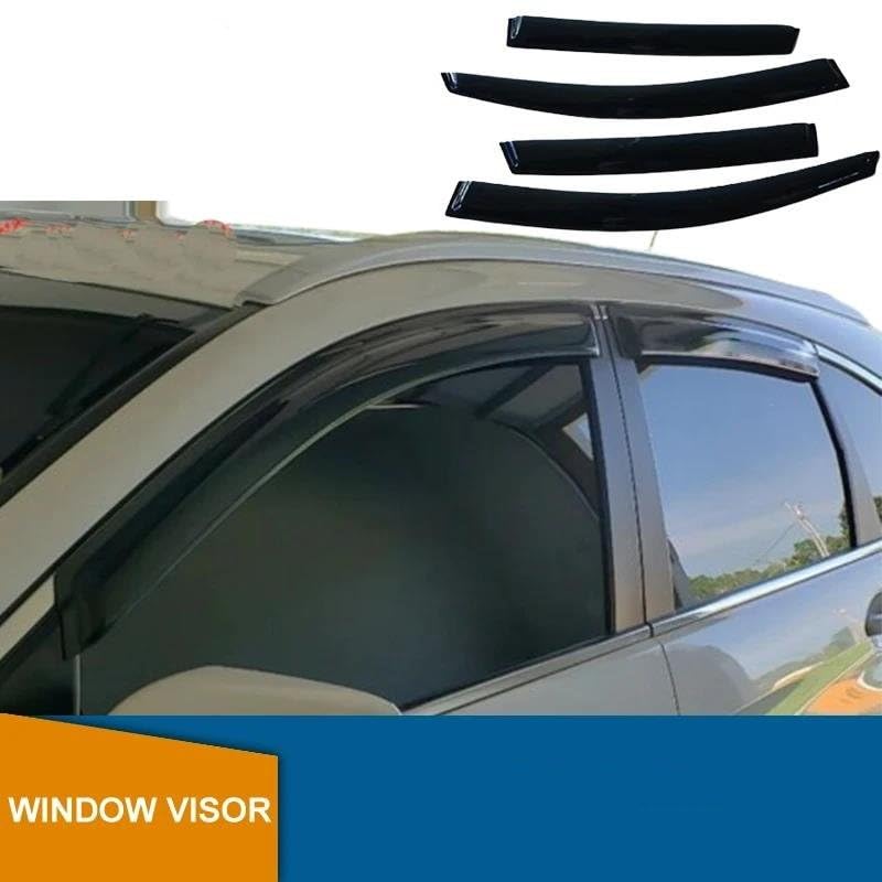 Déflecteurs vitres latérales CR-V 2012-2016 protection pluie vent - 3