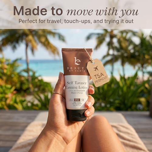Image of Tanning Lotion Self Tanner - USA Made with Natural & Organic Ingredients