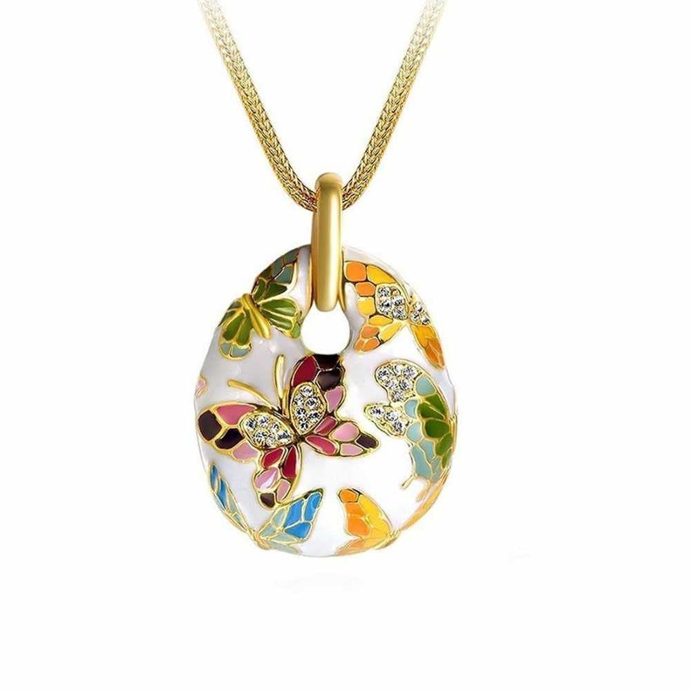 See full amazon price history chart for Womens Gold Plated Crystal Enamel Multi Color Pendant Necklace, Elegant Necklace Jewellery Collections, Trendy Women Necklace, Zirconia Inlaid Pendant Necklace, Clavicle Chain Necklace(Butterfly) Womens Gold Plated Crystal Enamel Multi Color Pendant Necklace, Elegant Necklace Jewellery Collections, Trendy Women Necklace, Zirconia Inlaid Pendant Necklace, Clavicle Chain Necklace(Butterfly) (B0CLYM7LRP) Amazon Price History, Amazon Price Tracker