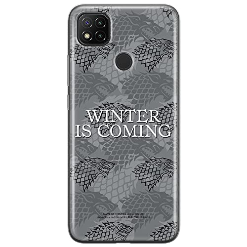 ERT GROUP mobile phone case for Xiaomi REDMI 9C original and officially Licensed Game of Thrones pattern 019 optimally adapted to the shape of the mobile phone
