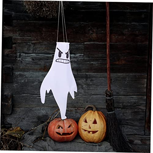 STOBAZA 1Pc Biruta Fantasma Decorações Ao Ar Livre Peru Peru Pendurado Biruta Presente Decorações As