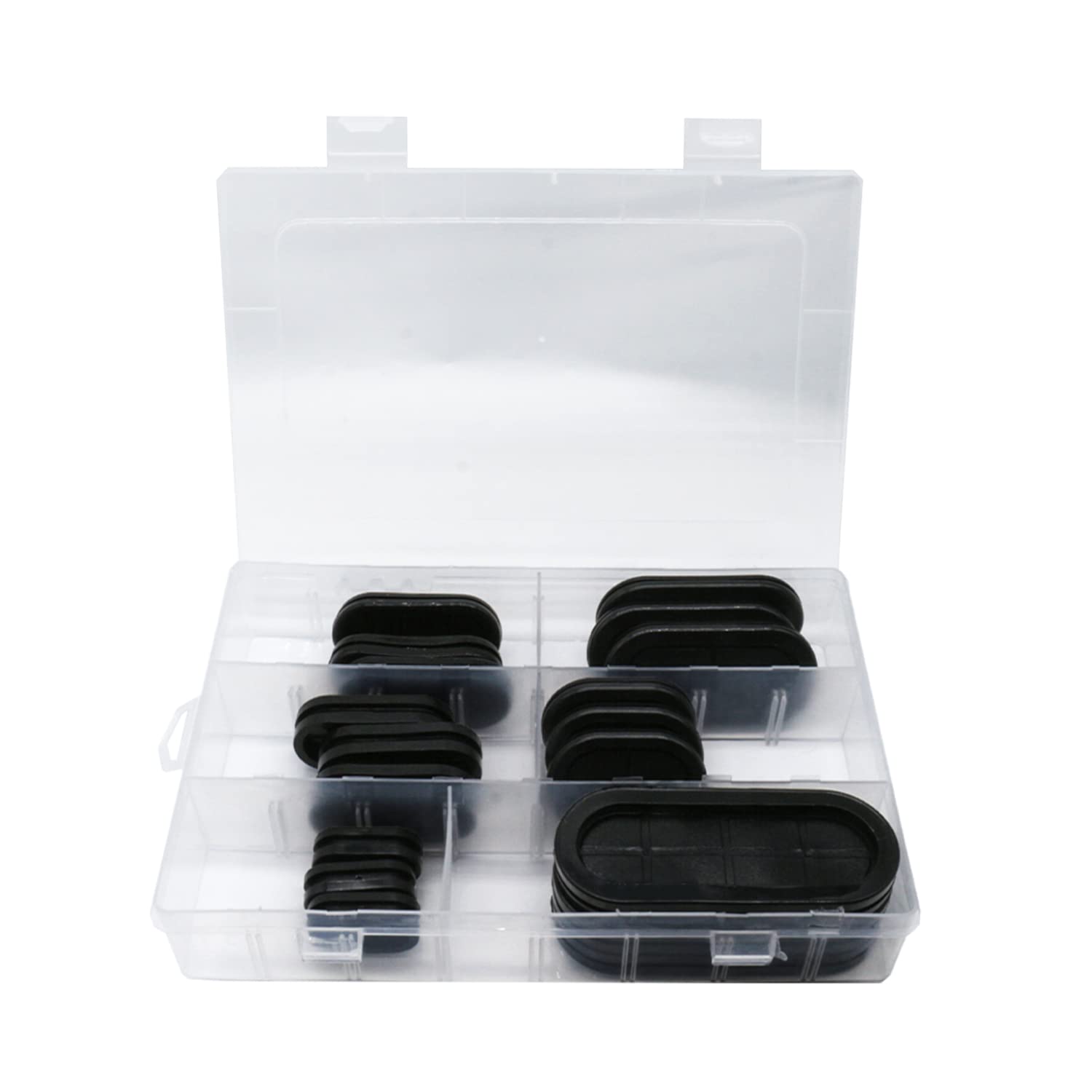 Buy Rubber Grommets Wire Protection Assortment Kit Oval Rubber Grommet Double Sided Rubber