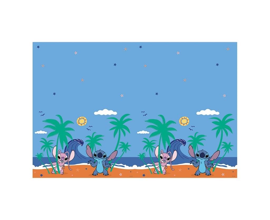 Stitch Party Table Cover Lilo Stitch Birthday Party Tablecloth Tablecover