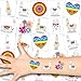 Produktbild German Trendseller® Lama Kinder Tattoos - Set  Neu  Lama Party  Kindergeburtstag  Mitgebsel 12 Tattoos