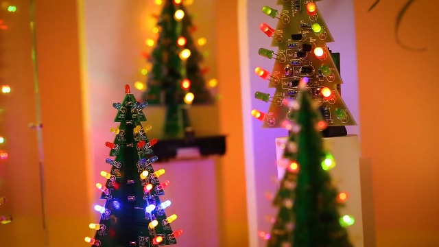 Amazon.com: Christmas Tree Soldering Project, Icstation 3D Xmas