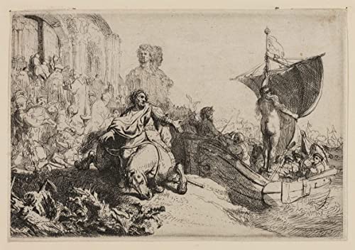 Affiche Toile le vaisseau de la fortune de Rembrandt pour sublimer le design de votre salon