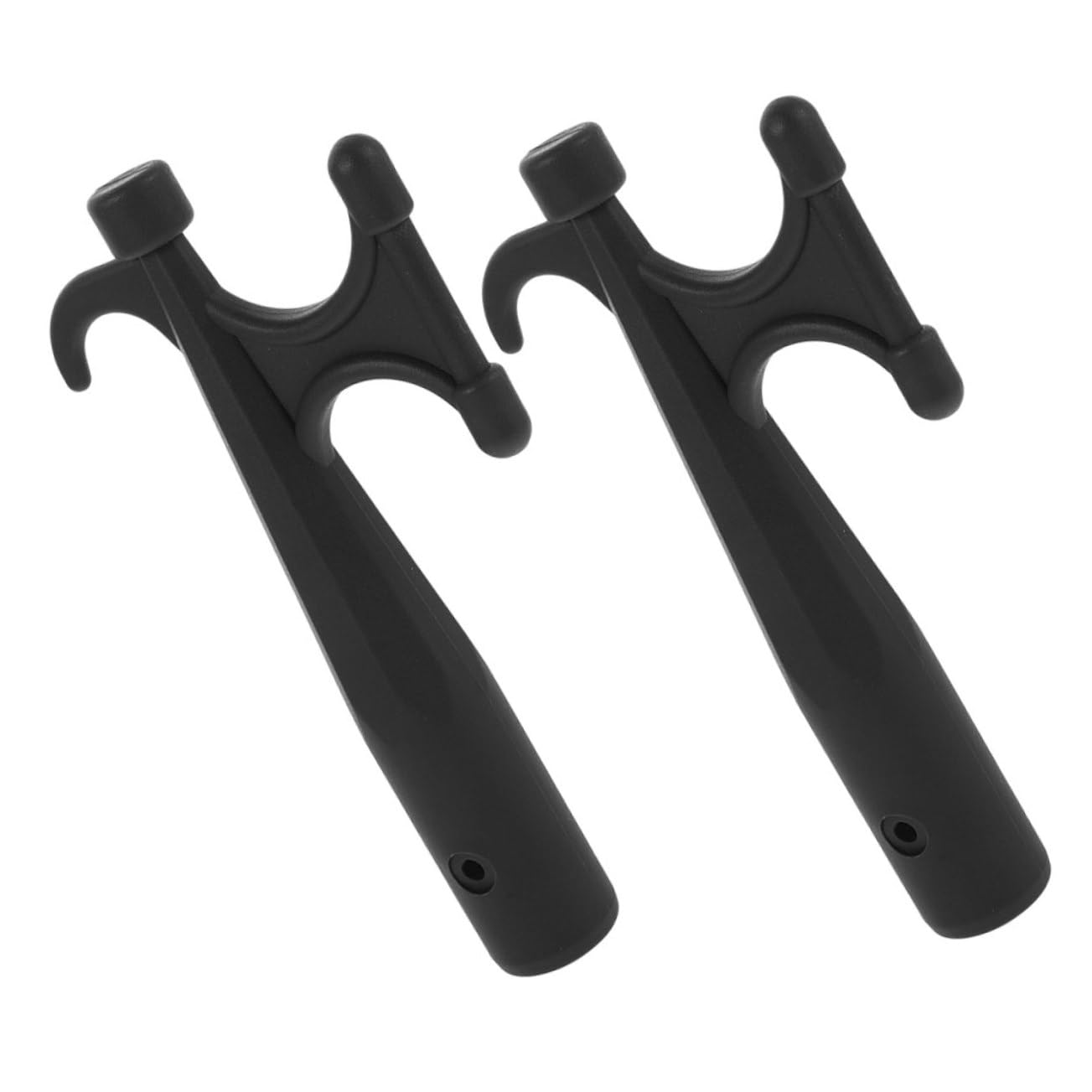 HANABASS Boat Hook Lifeboat Replacement 2pcs Nylon Boat Hooks for Docking Kayak Dinghy Rod Holder