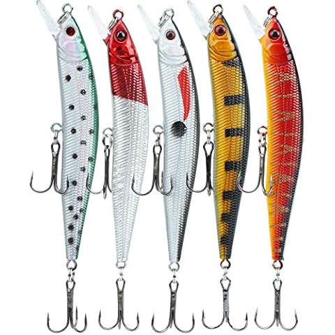 RiToEasysports 5 Piezas de Cebo de Pesca Cover