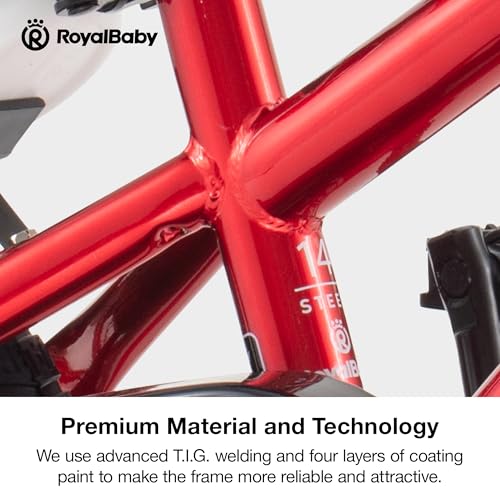 image for RoyalBaby Freestyle Kids Bike Boys Girls 16 Inch BMX Childrens Bicycle