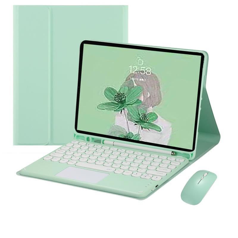 Étui Samsung Galaxy Tab S7 11.0 SM-T870 T875 clavier souris vert