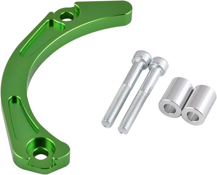 Engine Case Saver Compatible with S Quad Sport Z400 LTZ400 KFX400 2003-2014 Case Guard Protector Compatible with ATVs(Green)