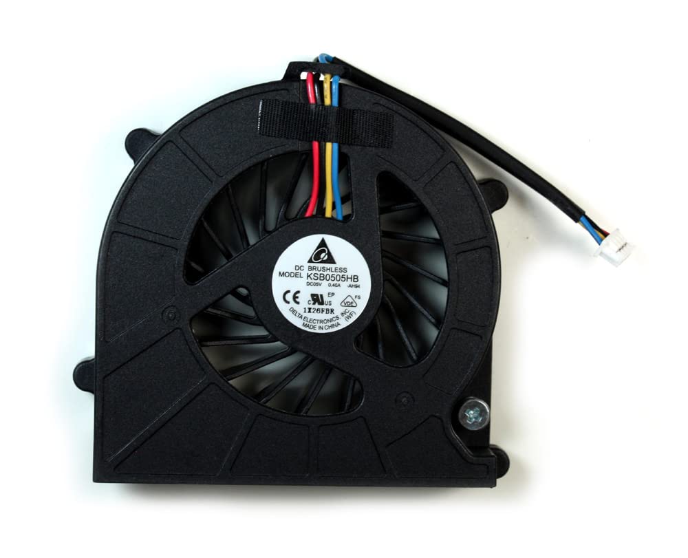 Ventilateur PC portable Toshiba Satellite C650-028 Power4Laptops 4-pin - 2