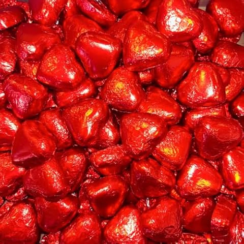 Sweetie Tooth Chocolate Foiled Love Hearts Cover