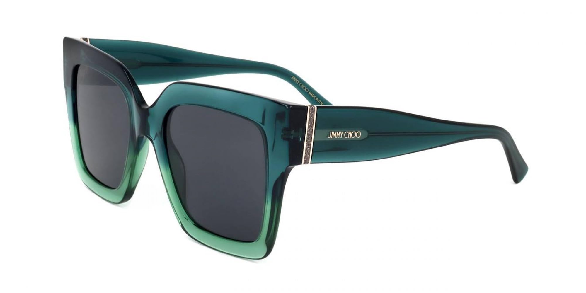 Jimmy Choo EDNA/S Gold green 52/22/145 WOMAN Sunglasses