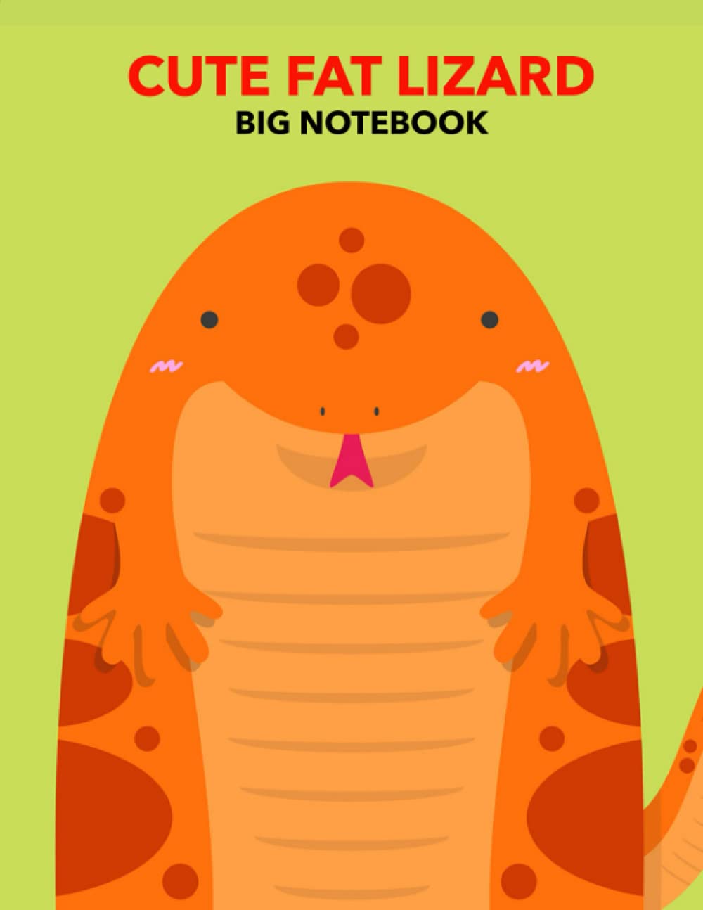 Cute Fat Donkey Big Notebook