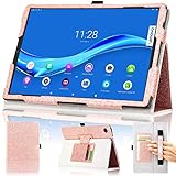 DMLuna Case for Lenovo Tab M10 FHD Plus 10.3 Inch Tablet, Folio PU Leather Auto Wake Sleep Cover for...
