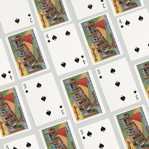 Lantern Press Miami, Florida, cartas póker, 52 piezas miniatura 4