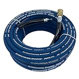 3/8' x 100' 4000 PSI Blue Non-Marking Pressure Washer Hose w/Quick Connects