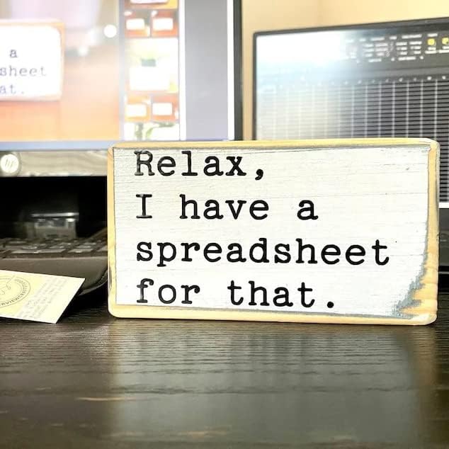 Miniatura 3 de Divertido eslogan decorativo, What (and I can't stress this enough) the f*ck - Divertido letrero de madera para escritorio de oficina, adornos