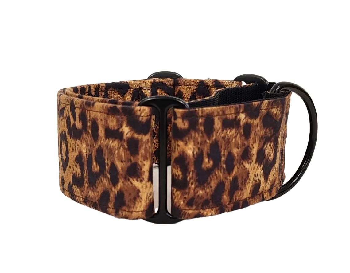 Collar Martingale Para Perro: Leopard, Hecho a Mano en España por Wakakán