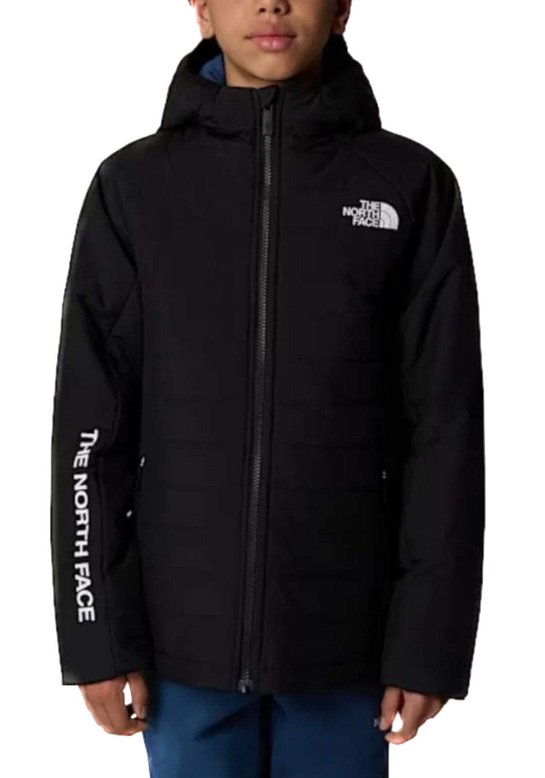 The North Face  Kids Never Stop Synthetic Short Puffer Jacket - Tnf Black Jk3 - XS
