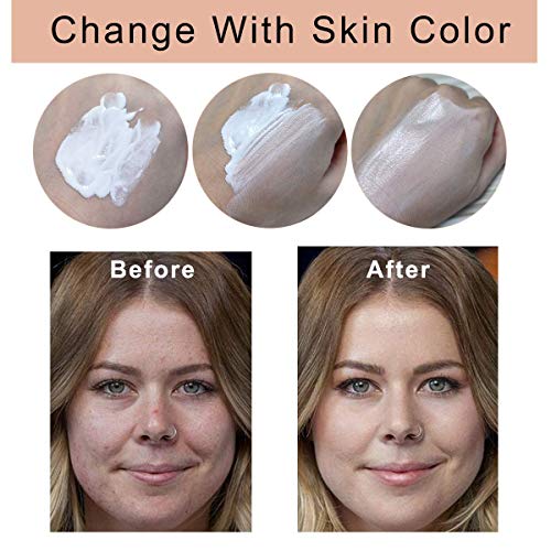 Find Back JH05 2Pcs Tlm Flawless Colour Changing Warm Skin Tone Foundation,Naturally Blends Moisturizing Foundation Makeup,Long Lasting Waterproof Lightweight Liquid Foundation Spf 15 thumb #6