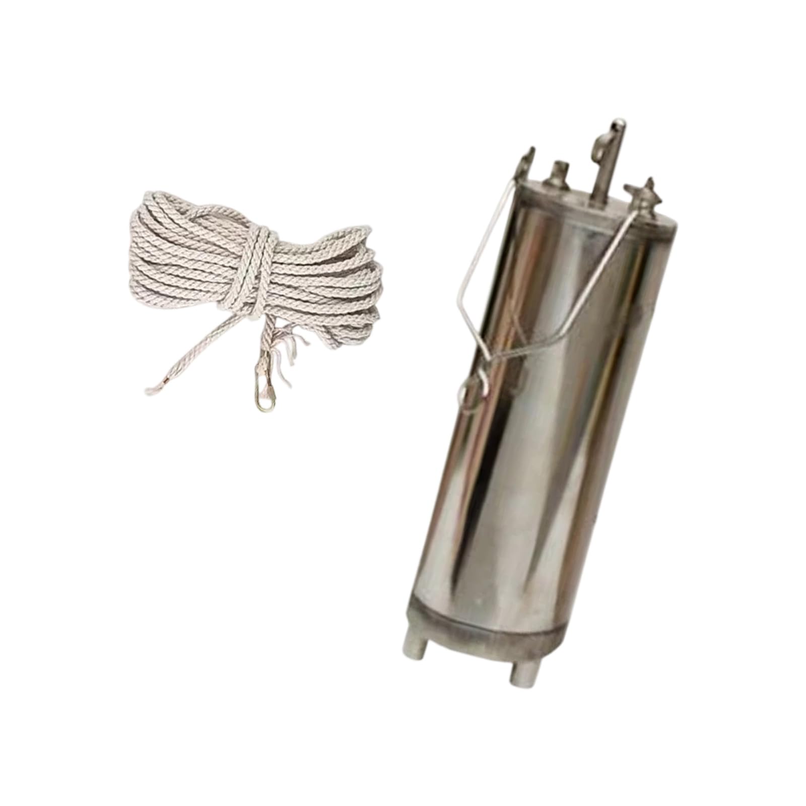 Kaccde Stainless Steel 300M Temperature Resistant Oil Sampling Container Copper Materials Easy To Clean Surfaces For Less Fluid Analysis In Industrial Environment Oil Sampler Bucket