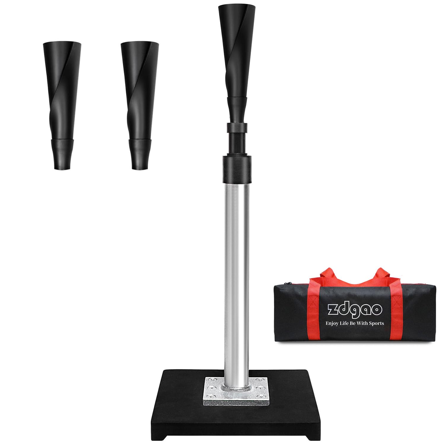 LOMGWAYS Portable Batting Tee for Baseball/Softball