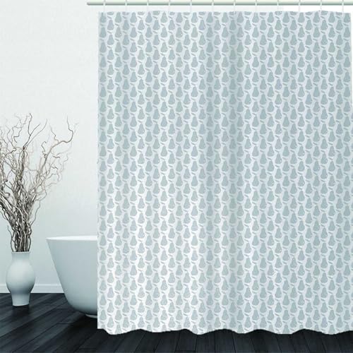 Rideau de douche USA avec crochets et œillets motif japonais