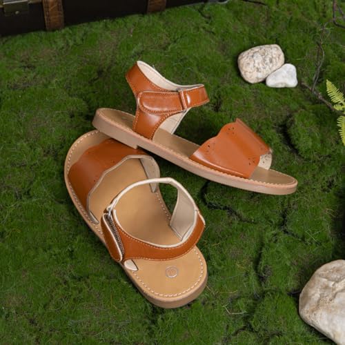 Image of Boys Girls Sandals Open Toe Breathable Princess Non-Slip Flats Summer Beach Lightweight Rubber Sole Sandals (Toddler /Little Kid)
