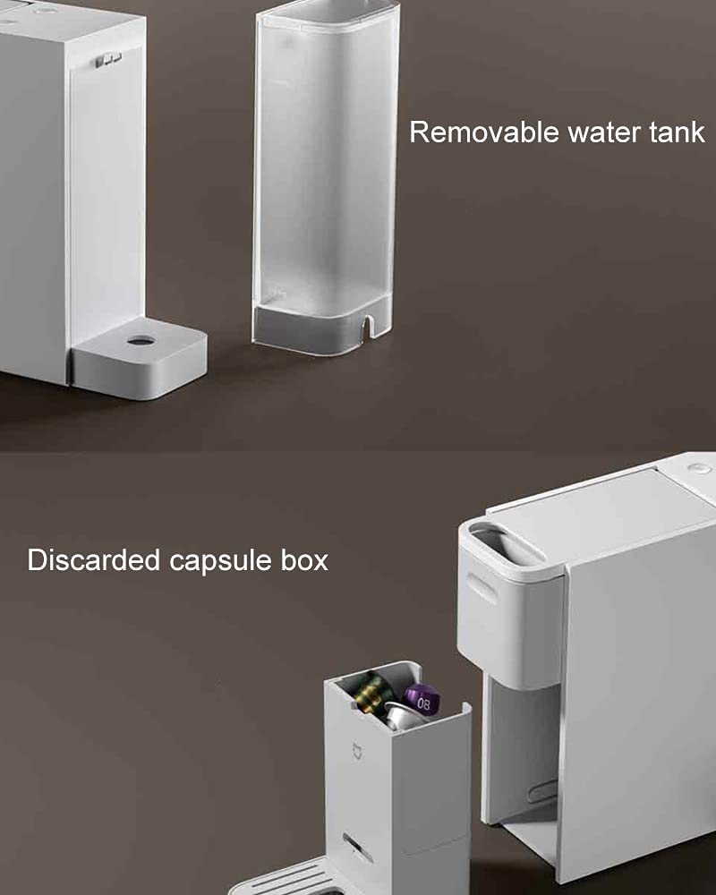 Capsula Macchina da caffè per Uso Domestico Mini Caffettiera Macchina per Beverage UFFICHE GOMUFFALE Portatile Latte (Color : 4)