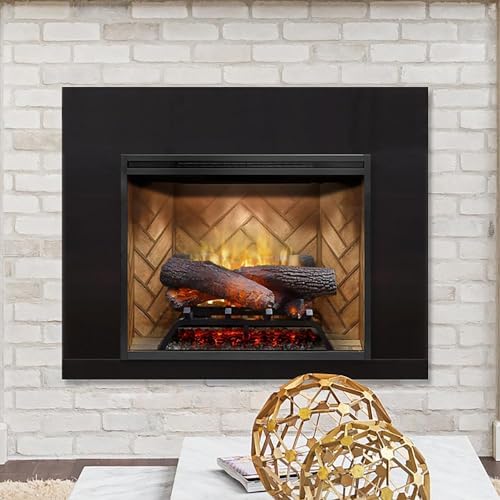 Dimplex Revillusion 24" Built-in Firebox (Model: RBF24DLX), 5118 BTU, 120 Volt, 1500 Watt, Black - Thumbnail 5